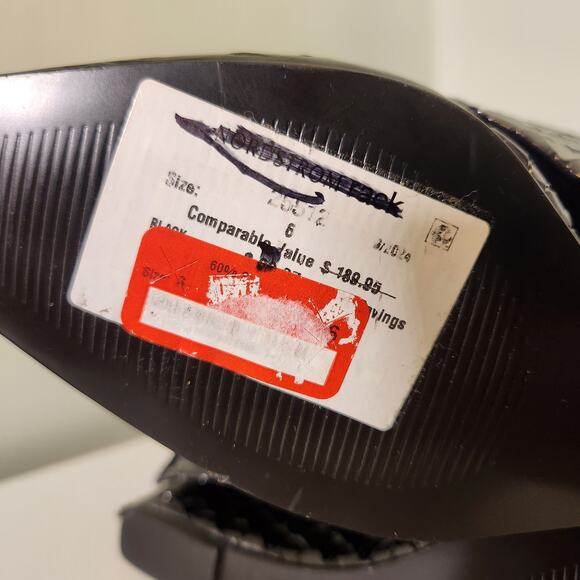 STEVE MADDEN NWT Women's Black Paley Snake Embossed Boot, Size 6 - Picture 11 of 12